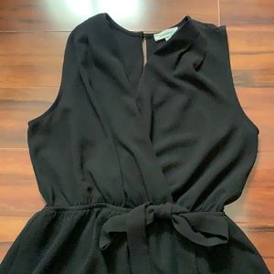 Monteau sleeveless black dress